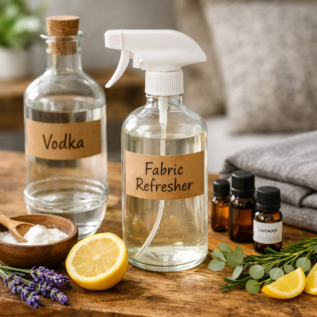 How to Make a Homemade Fabric Freshener Spray That Actually Works